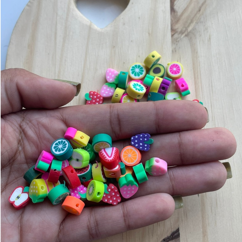 Entremeio Frutas 10mm com Furo