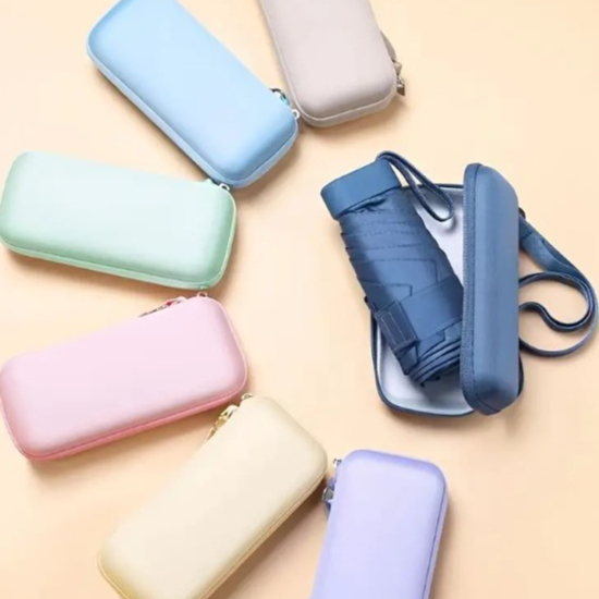 331 - Mini Sombrinha Guarda Chuva Compacto com Bolsinha em Oferta na Shopee