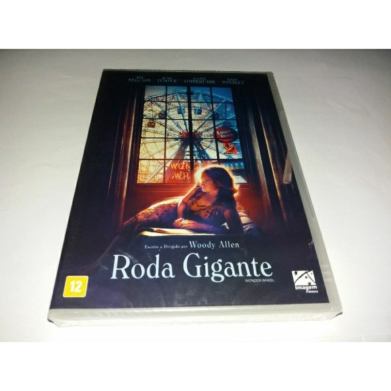 Dvd - Roda Gigante - 2017 - Woody Allen - Kate Winslet - Lacrado