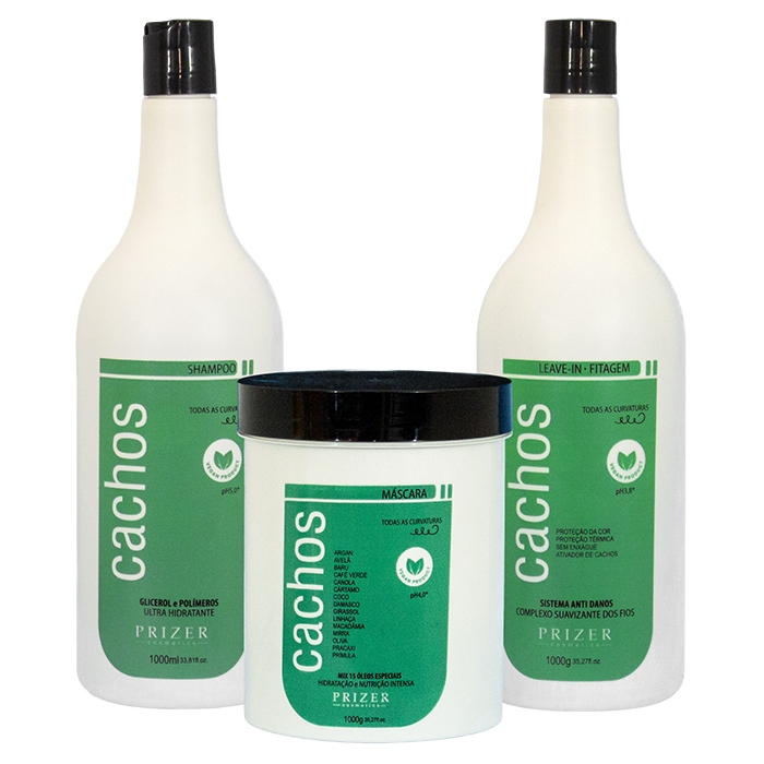 Cachos Definidos Kit Profissional Prizer