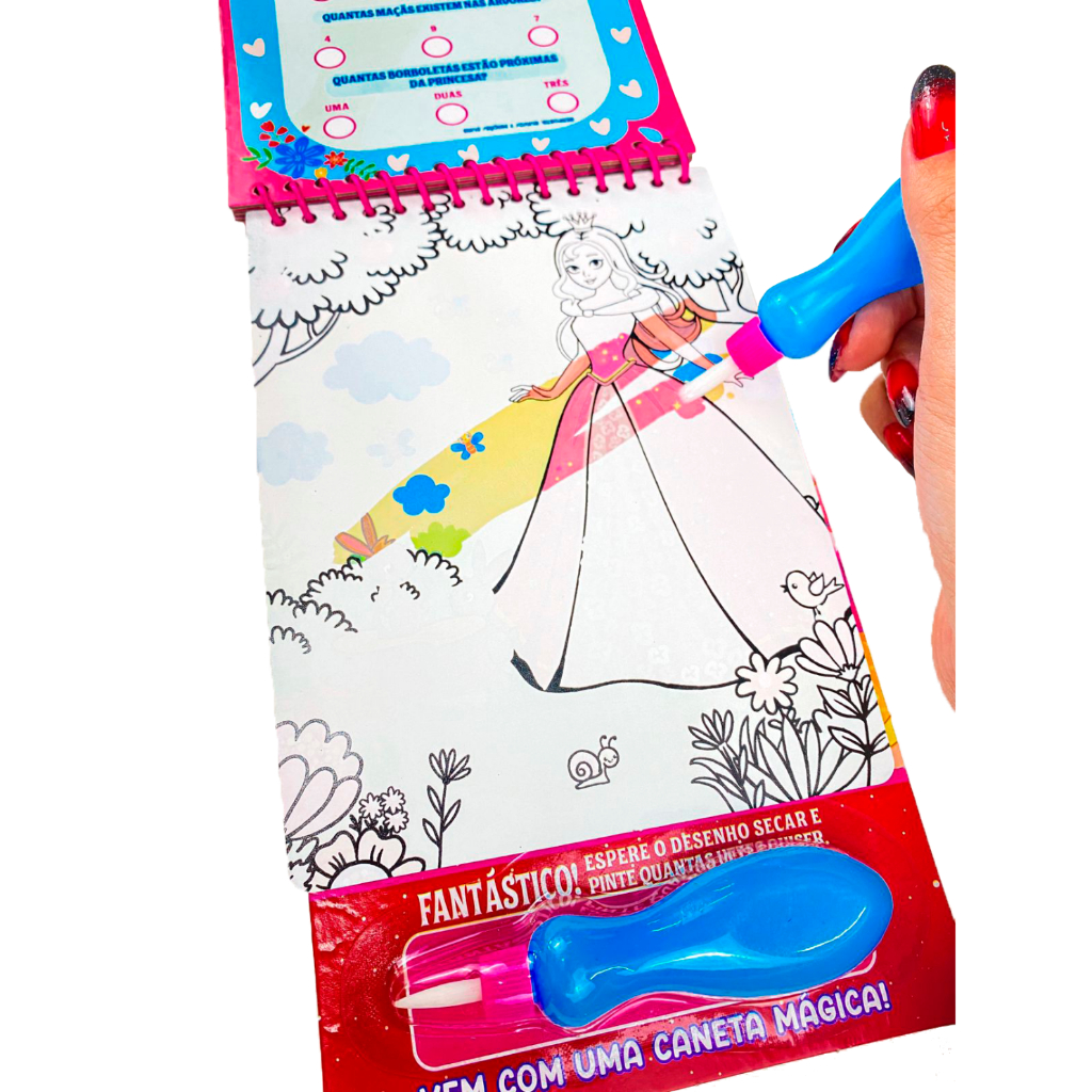 Aquabook Princesas - com Caneta Mágica · foto 2