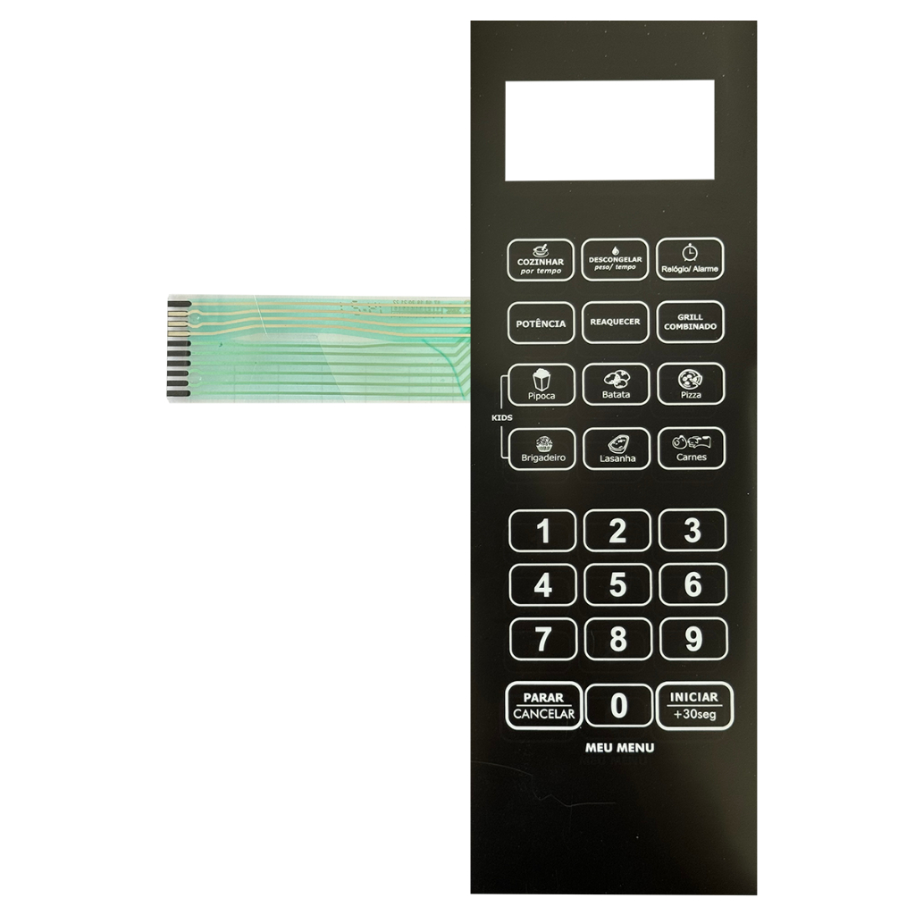 Membrana Teclado De Micro-ondas Compatível com Philco PMS42 PMS 42
