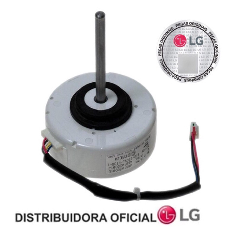 Motor Ventilador Evaporadora Inverter LG 9000btu Eixo Longo Eau62983002 Original