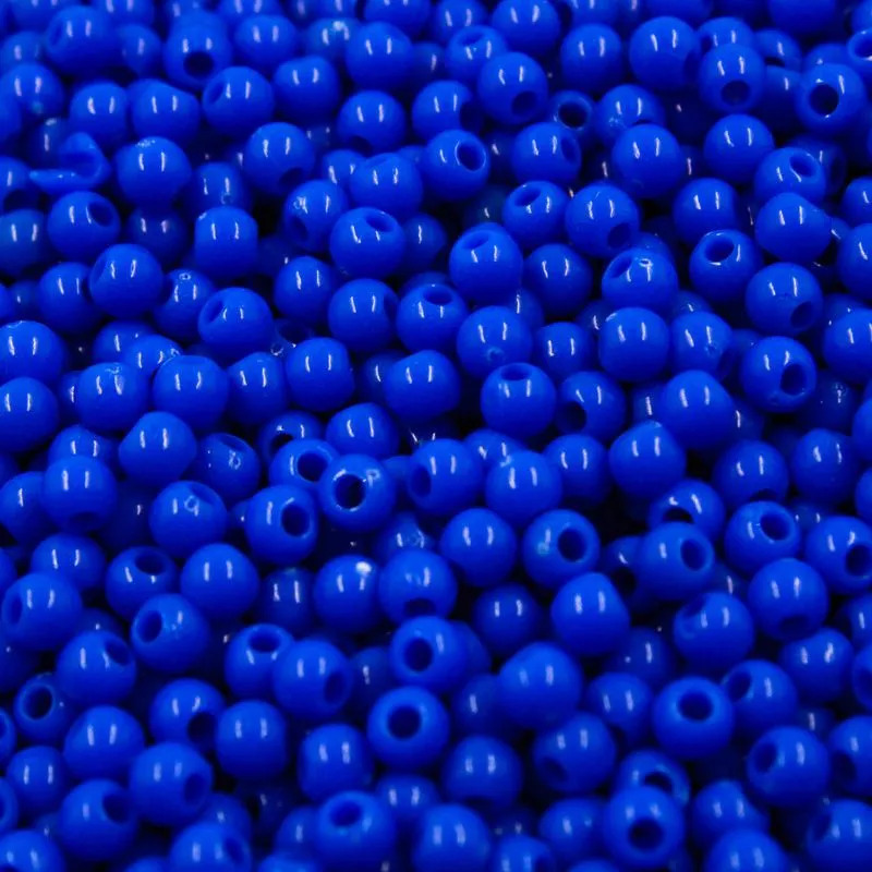 MIÇANGA LEITOSA PLASTICA c furo ( 4 mm ) AZUL ROYAL em Oferta na Shopee