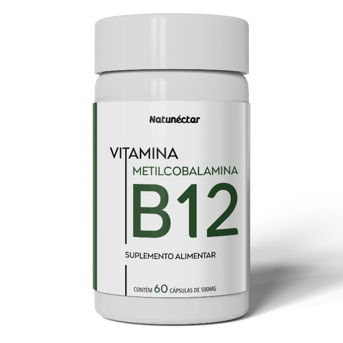 Vitamina B12 Metilcobalamina 500mg 60 Capsulas em Oferta na Shopee