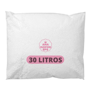 Pérola Eps Bolinhas Em Isopor Enfeite Micro Neve 30 Litros em Oferta na Shopee