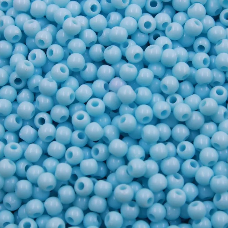 MIÇANGA LEITOSA PLASTICA c furo ( 4 mm ) AZUL BB em Oferta na Shopee