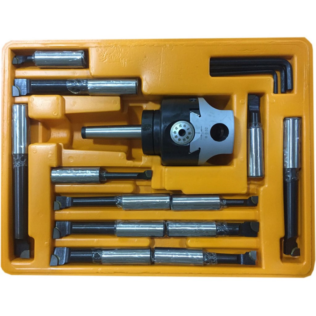 KIT DE CABEÇOTE BROQUEADOR F75 + HASTE CM2 + JOGO DE FERRAMENTAS C/ 12 PÇS - WSTOOLS