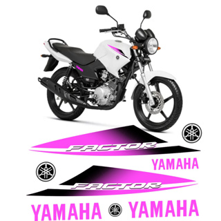 adesivos moto  compatível Yamaha FACTOR 2016 envernizado em Oferta na Shopee
