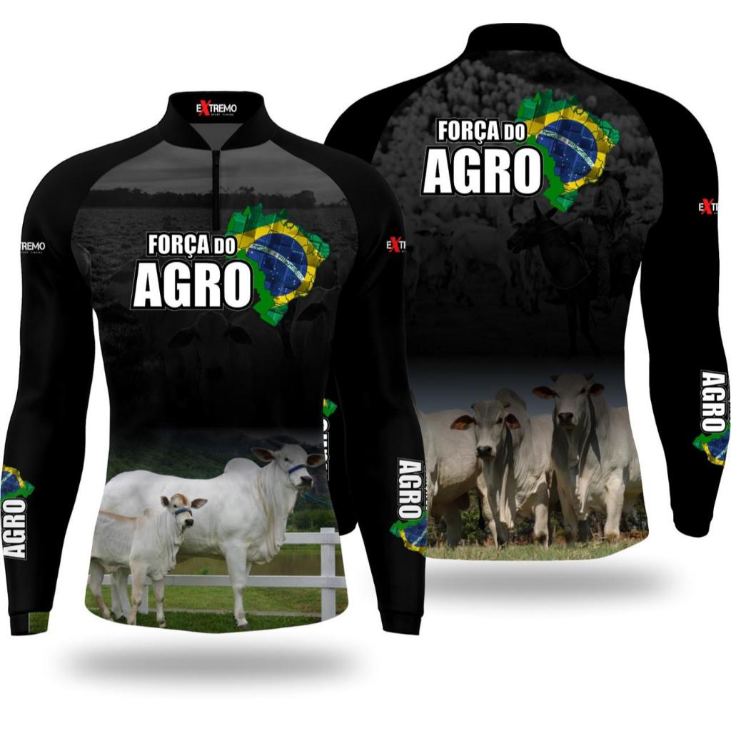 CAMISA CAMISETA DO AGRO COM PROTEÇAO UV50 em Oferta na Shopee