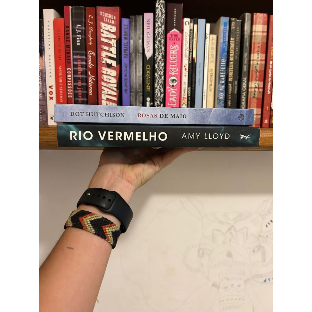 Desapego Literario - Suspence/Policial - Rosas de Maio e Rio Vermelho