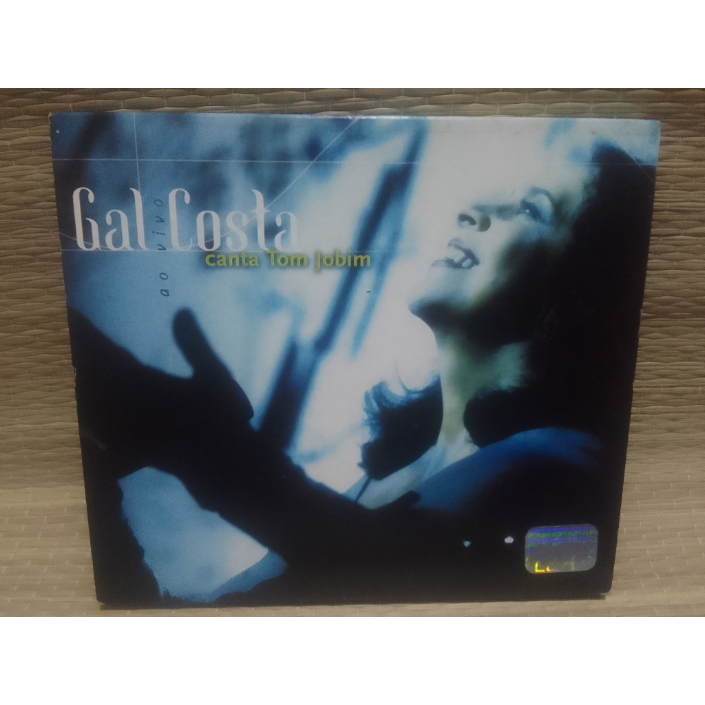 CD Duplo Gal Costa - Gal Costa Canta Tom Jobim Ao Vivo - Ano 1999