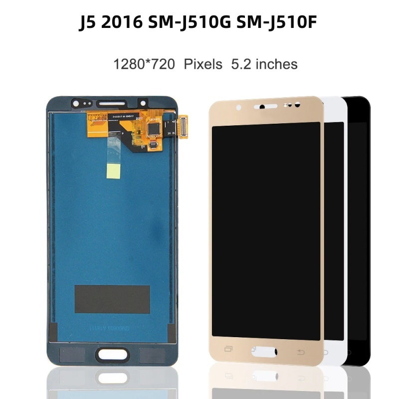 Frontal Incell&Oled J5 2016 Display Compativel J510 SM-J510F Super Oled Tela Sem Aro