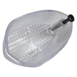 Lente Pisca Factor150 Ybr125 Fazer250 Cristal Com Parafuso