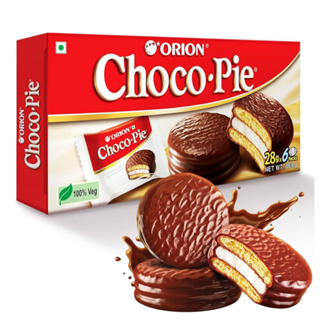 Alfajor De Chocolate Coreano Chocopie 168g - Lotte Importado em Oferta na Shopee