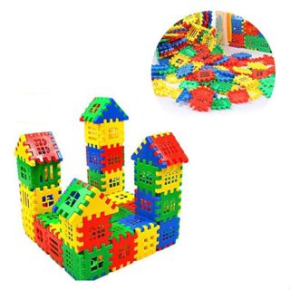 BLOCOS DE MONTAR CASINHA - BRINQUEDO EDUCATIVO PARA CRIANÇAS em Oferta na Shopee