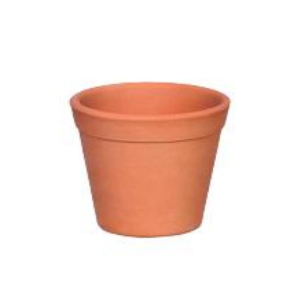 Kit de 2 Vasos / Cachepot De Barro Para Kalanchoe, Violeta E Flores