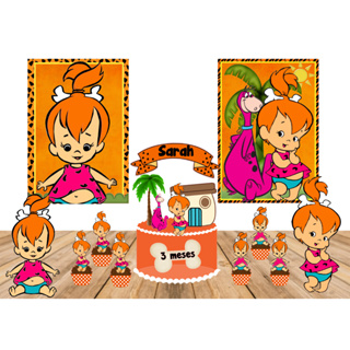 KIT FESTA: PEDRITA - SÓ UM BOLINHO ANIVERSÁRIO/MESVERSÁRIO em Oferta na Shopee