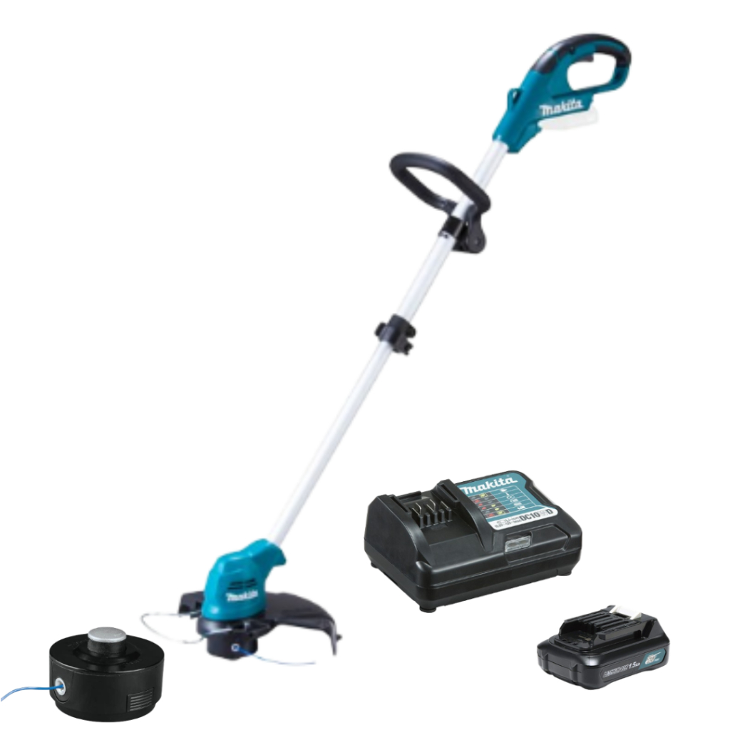 Aparador De Grama 12v UR100DZX Com Bateria E Carregador Makita em Oferta na Shopee