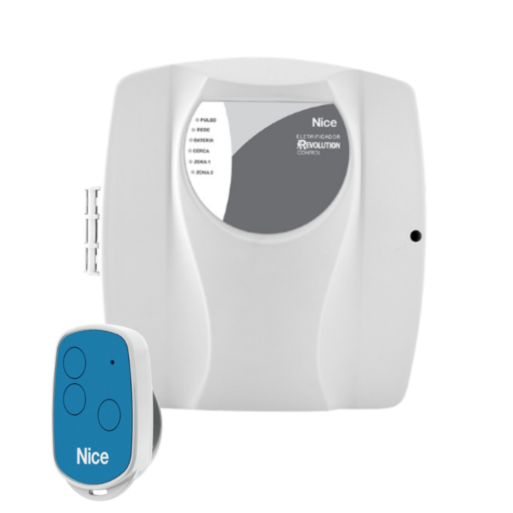 Central De Choque Revolution Control Para Cerca C/ Controle em Oferta na Shopee