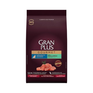Ração Gran Plus Gourmet Gatos Castrados Peru e Arroz 10kg em Oferta na Shopee