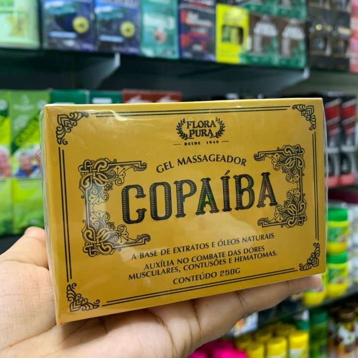 GEL MASSAGEADOR DE COPAIBA - FLORA PURA 250
