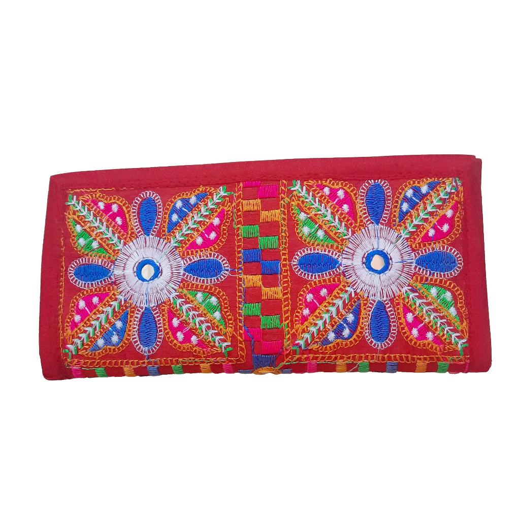 Clutch carteira indiana bordadas importadas