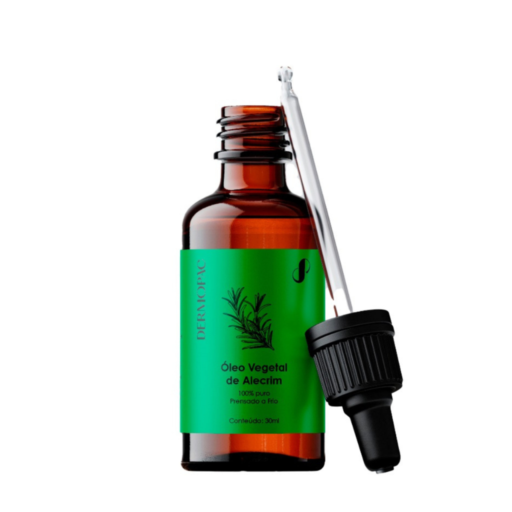 Óleo Vegetal de Alecrim  Capilar 100% Puro Natural para Cabelos Dermopac