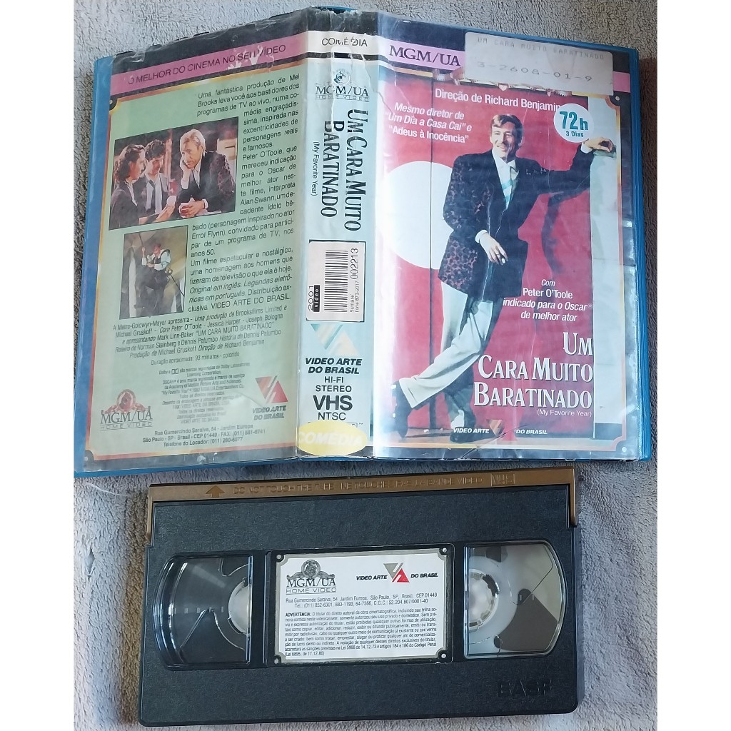 vhs original um cara muito baratinado