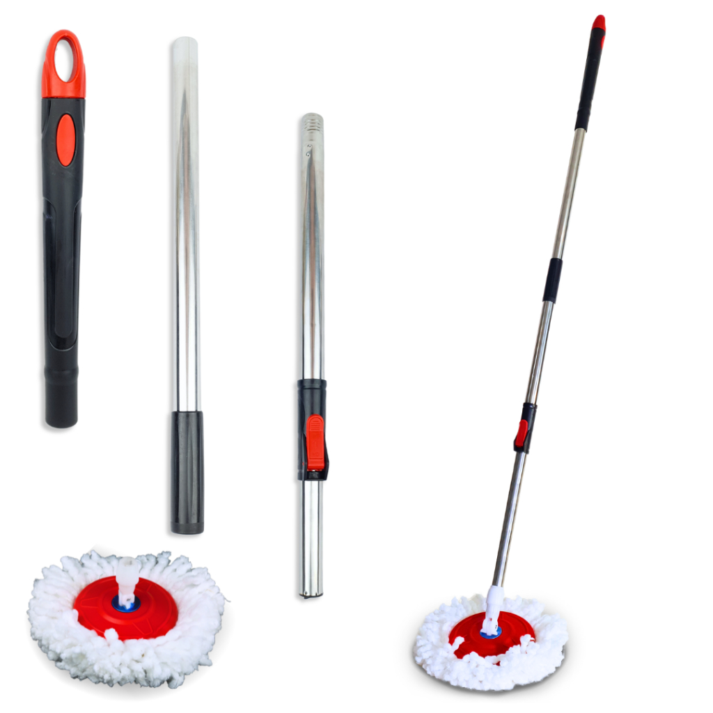 Cabo Mop Giratório Completo Com 140 Cm - BNVT em Oferta na Shopee