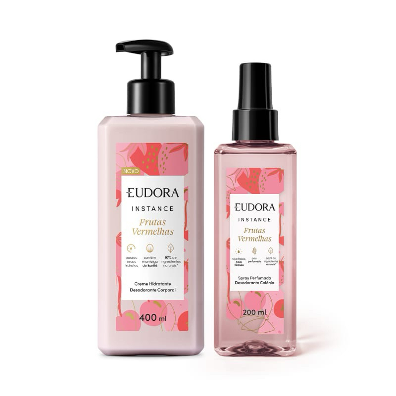 Body Splash Eudora Instance Frutas Vermelhas: Onde Comprar | BuscaProdutos