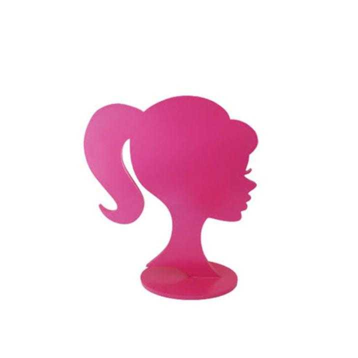 Silhueta da Barbie Pink de MDF em Oferta na Shopee