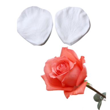 Molde Frisador Pétala de Rosas para doces, biscuit, artesanato, festa de aniversário, confeitaria