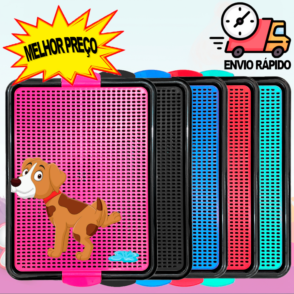 Tapete Higiênico Lavável Sanitário Pet Cachorro Xixi Certo Educador Sim Grande