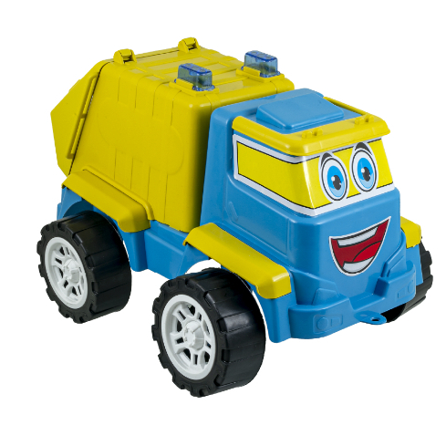 Caminhão De Coleta Seletiva Brinquedo Grande 30CM Carinha Divertida QUEEN SHOP em Oferta na Shopee