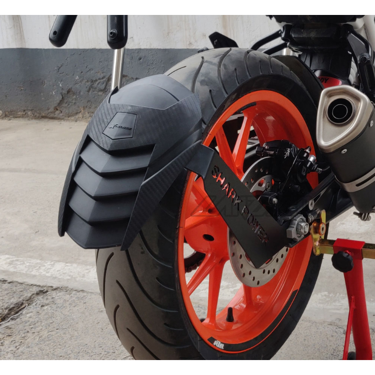 Paralama traseiro anti spray Kawasaki Ninja 250 Ninja 300 Ninja 400 Z300 Z400 Versys-X 300