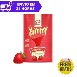QUEIMA DE ESTOQUE Calcinha Comestivel Yummy Sexy Fantasy - Produto Erótico Sexshop SABOR: MORANGO em Oferta na Shopee