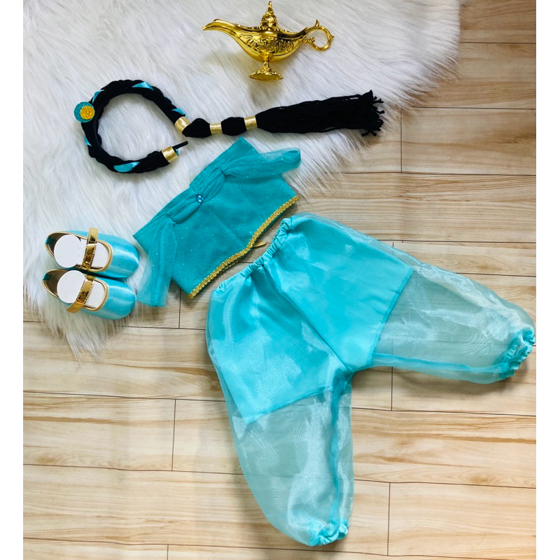 fantasia jasmine odalisca infantil menina