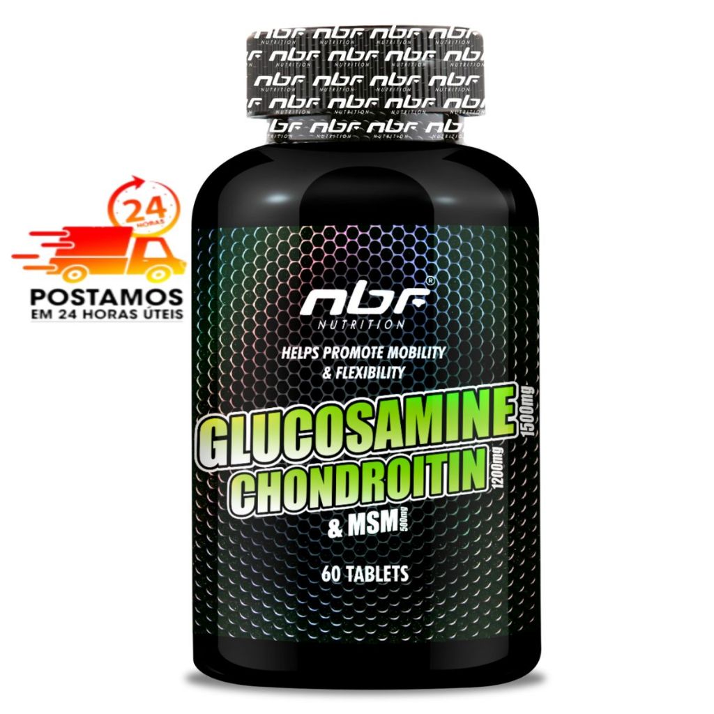 Glucosamina 1500mg Condroitin 1200mg Msm 500mg - 60 Comp