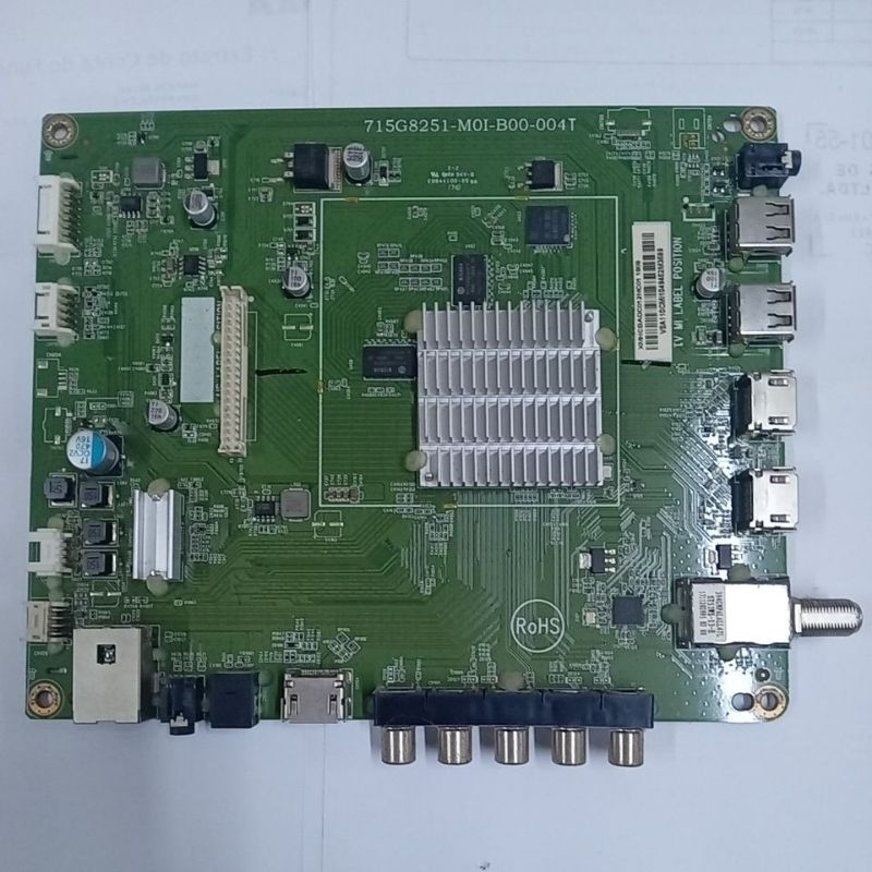 PLACA PRINCIPAL TV COMPATIVEL LE32s5970s.....715G8251-M01-BOO-004T