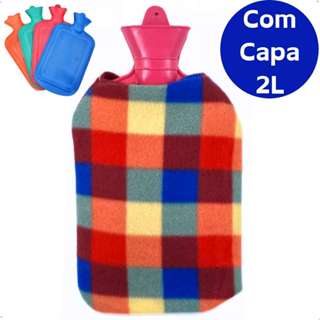 Bolsas Térmicas Compressa Água Quente e Fria 2 Litros Alívio Para Dores e Desconfortos Com Capa. em Oferta na Shopee