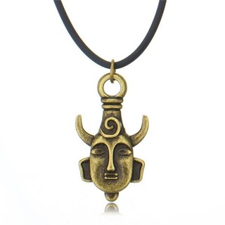 Colar Amuleto Supernatural Dean Winchester Dourado Envelhecido