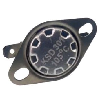 Termostato 16 Amperes 105 °C  KSD 301 NF Normal fechado Original