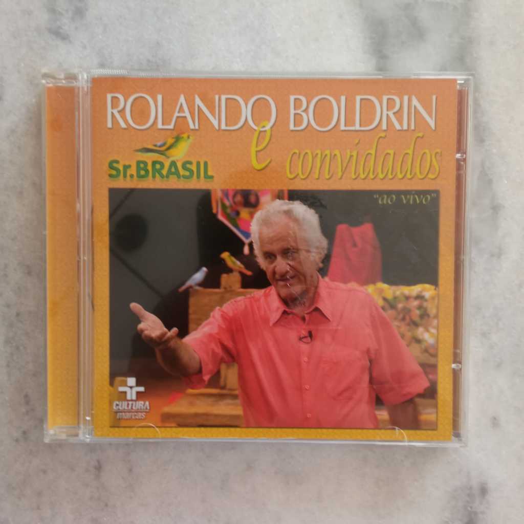 CD ROLANDO BOLDRIN E CONVIDADOS - ALMIR SATER - NEY MATOGROSSO - RENATO TEIXEIRA