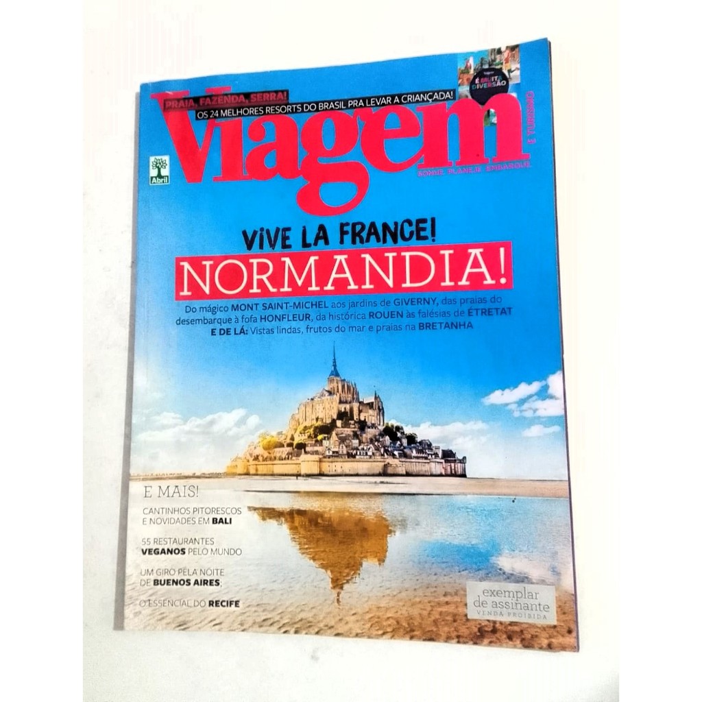 Revista Viagem - Vive La France! Normandia!