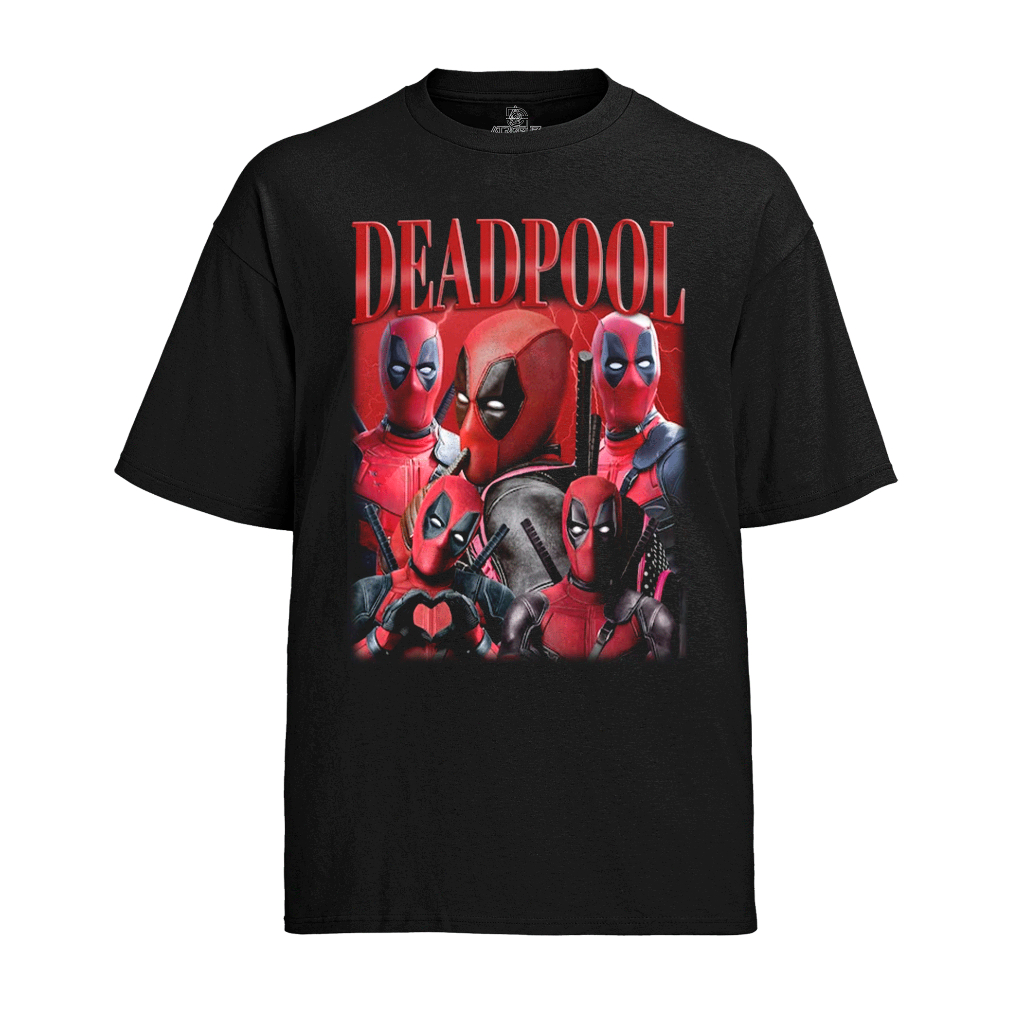 Camiseta Algodão Unissex Tshirt Deadpool Mercenario Tagarela