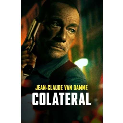 Box Bluray Filme Colateral 2024 Van Damme lançamento