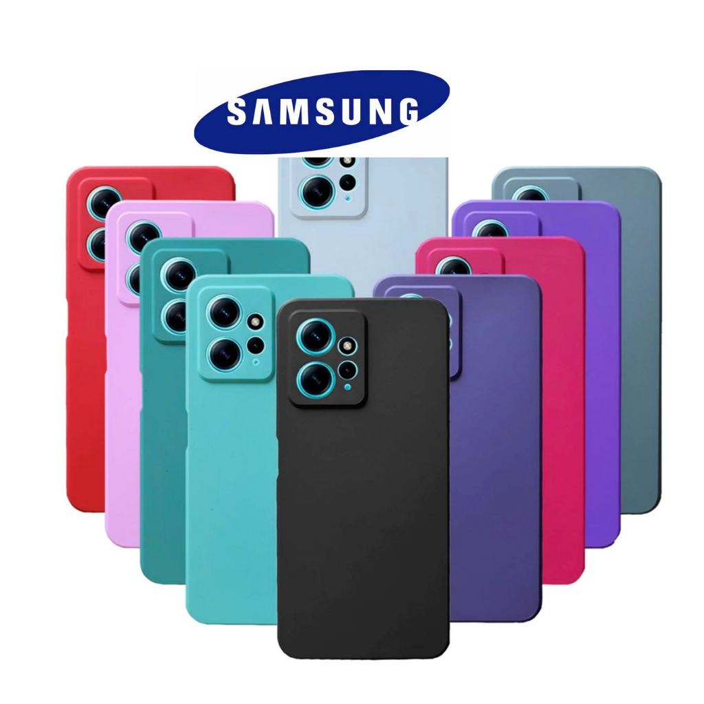Capa Capinha Samsung Silicone Aveludado Para A01/A01 CORE/A10/A10S/A20SA03/A03S/A03 CORE/A02/A02S/A11/A12