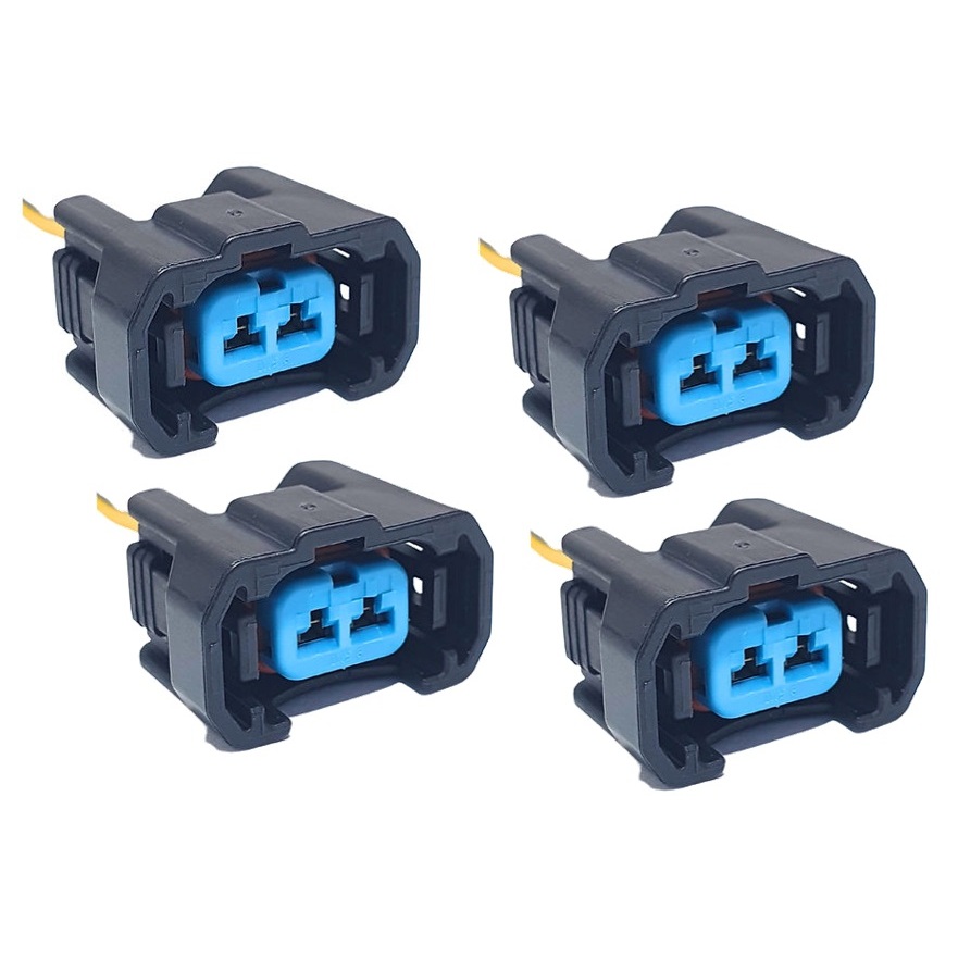 Chicote Plug Conector Bico Injetor Honda Civic Fit Crv 4pçs