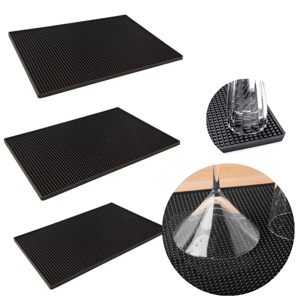 Tapete De Serviço Apoio Balcão Bartender Médio ou Grande Bar Mat Pvc